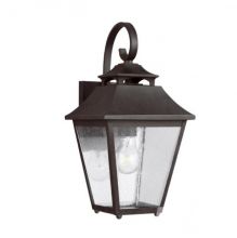 Galena kinkiet zewnętrzny IP44 E27 15W brązowy